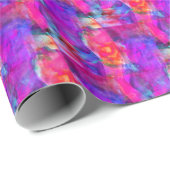 Rosa, blau, rote Textur Geschenkpapier (Rolleneckpunkt)