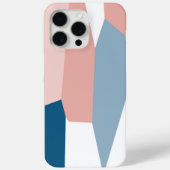 Rosa Blau und Weiß Case-Mate iPhone Hülle (Rückseite)