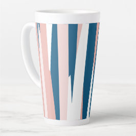 Rosa Blau und Weiß Milchtasse