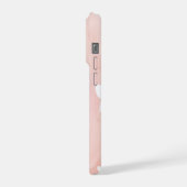 Rosa-blaue-Ästhetik-iPhone-Hülle iPhone Hülle (Linke Seite)