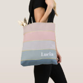 rosa blaue, benutzerdefinierte Summer Color Block Tasche (Von Nahem)