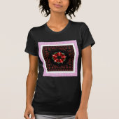 Rosa blaue Herden der Liebe T-Shirt (Vorderseite)