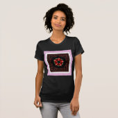 Rosa blaue Herden der Liebe T-Shirt (Vorne ganz)