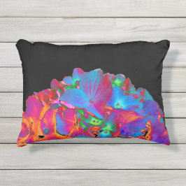 Rosa blaue lila blumenfarbene Blüte Kissen Für Draußen