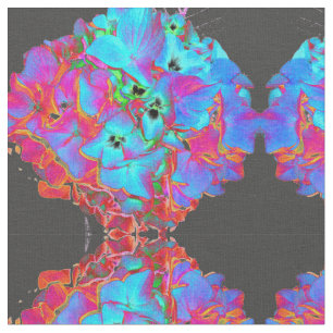 Rosa blaue lila blumenfarbene Blüte Stoff