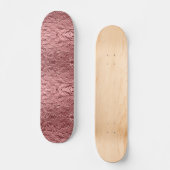 Rosa blaue Metallic-Skateboard Skateboard (Vorderseite)
