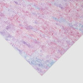 Rosa blaue Pastelle mit grafischer Textur Seidenpapier (Detail)