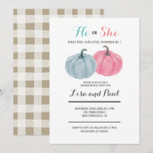 Rosa blaue Pumpkins, die sich über das Geschlecht