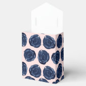 Rosa Blaue Rose Weinberge Hütte Hochzeit Geschenkschachtel (Geöffnet)