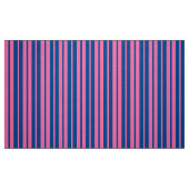 Rosa-blaue stilvolle Streifenmuster-Design  Stoff (Fat Quarter (45,7 x 55,9 cm))