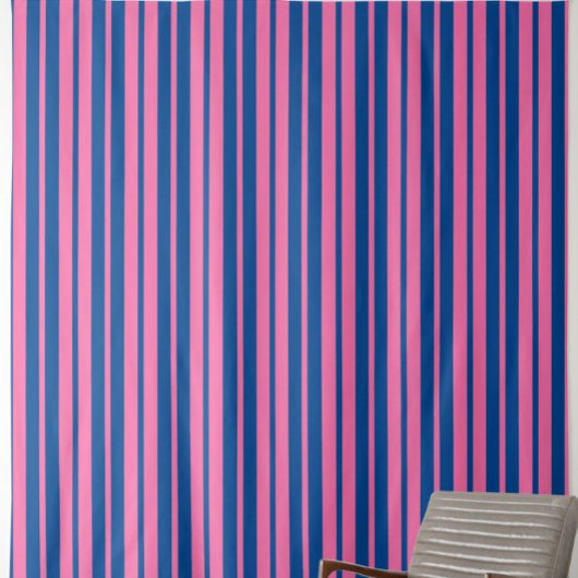 Rosa-blaue stilvolle Streifenmuster-Design  Stoff