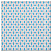 Rosa blaues Argyle-Muster Stoff (Muster)