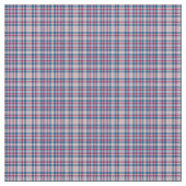 Rosa, blaues Tartan-Muster Stoff (Nahaufnahme)