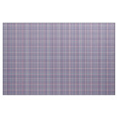 Rosa-blaues Tartanmuster Stoff (Fat Quarter (45,7 x 55,9 cm))