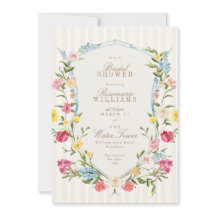 Rosa blaues Wappen mit französischem Blumenmotiv B