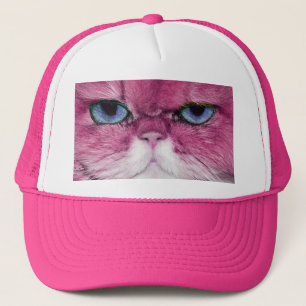 ROSA BLICK-KATZENAUGEN CAT HEFTIGE, SPASSrosa CAT Truckerkappe