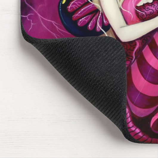 "Rosa Blitz" Mousepad (Ecke)