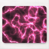 rosa Blitzhintergrund Mousepad (Vorne)