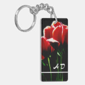 Rosa Blobs Schlüsselanhänger (Vorderseite links)