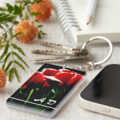 Rosa Blobs Schlüsselanhänger (Vorderseite rechts)