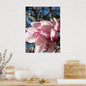 Rosa Blossom 3 Poster (Küche)