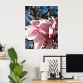 Rosa Blossom 3 Poster (Heimbüro)