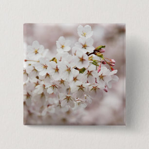 Rosa Blossom Buds Button