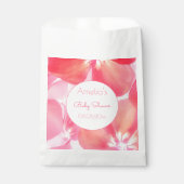 Rosa Blossom Dusche Babydusche Geschenktütchen (Vorderseite)