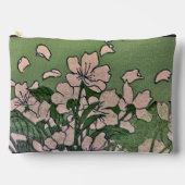 Rosa Blossom Kaskade Druck Schnitt Nähtasche Zubehörtasche (Vorderseite)