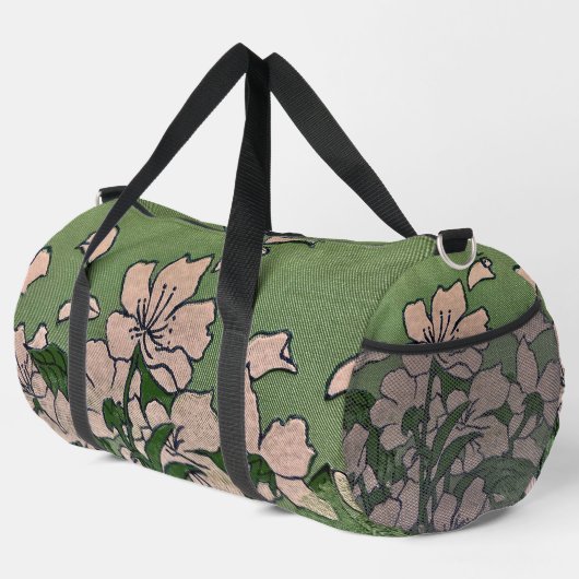 Rosa Blossom Kaskade Duffle Bag (Rechte Ecke)