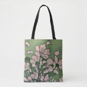 Rosa Blossom Kaskade Tote Tasche (Vorderseite)