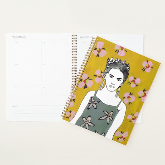 Rosa Blossom Lady - Gelb Planer (Anzeige)