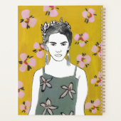 Rosa Blossom Lady - Gelb Planer (Rückseite)