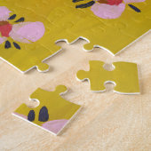 Rosa Blossom Lady - Gelb Puzzle (Seite)