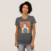 Rosa Blossom Lady - Orange T-Shirt (Vorne ganz)