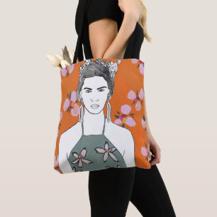 Rosa Blossom Lady - Orange Tasche