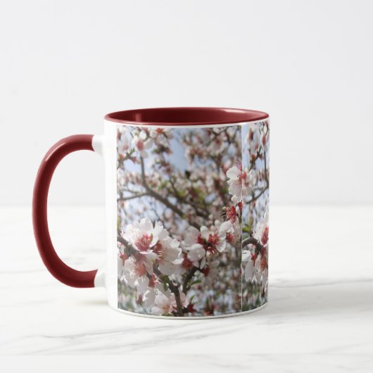 Rosa Blossom-Tasse Tasse (Links)