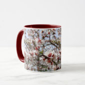 Rosa Blossom-Tasse Tasse (Vorderseite Links)