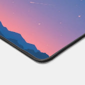 Rosa Blossom Tree bei Twilight Schreibtischunterlage (Ecke)