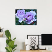 Rosa Blue Bajou [Archive Heavy Weight Paper] Poster (Heimbüro)