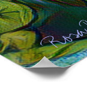 Rosa Blue Bajou [Plakat] Poster (Ecke)
