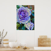 Rosa Blue Bajou [Plakat] Poster (Küche)