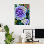 Rosa Blue Bajou [Plakat] Poster (Heimbüro)