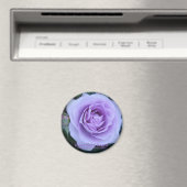 Rosa Blue Bajou: Round Magnet (In Situ (Geschirrspüler))