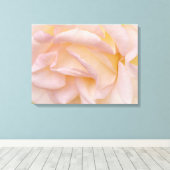 Rosa Blues Rose Petals Leinwand Bloral Art (Insitu (Holzboden))
