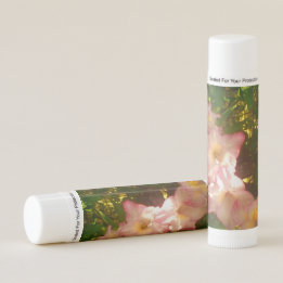 Rosa blühende Blume Lip Balm