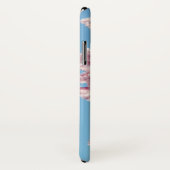 Rosa blühende japanische Kirschblüten Case-Mate iPhone Hülle (Hinten/Rechts)