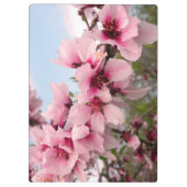 Rosa blühendes Niederlassungs-Klemmbrett Klemmbrett (Rückseite)