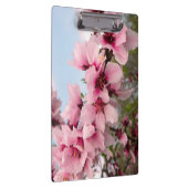 Rosa blühendes Niederlassungs-Klemmbrett Klemmbrett (Rechts)