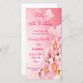 Rosa Blume (Vorne/Hinten)